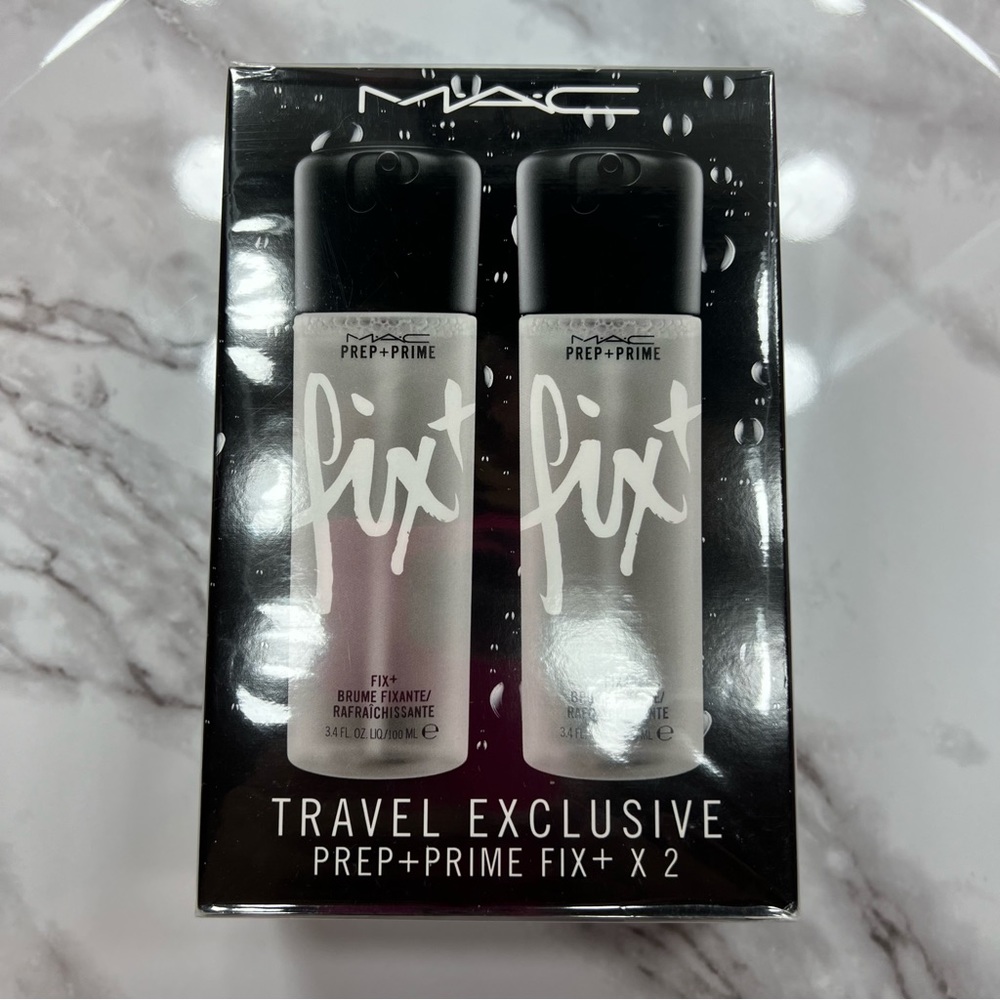 Mac Prep + Prime Fix + Setting Spray X2 Travel Exclusive Full Size Duo Set